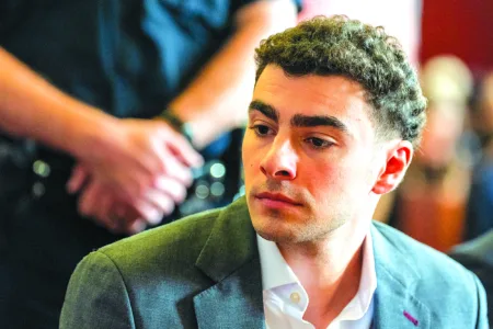Mangione pleads guilty to federal stalking charges
